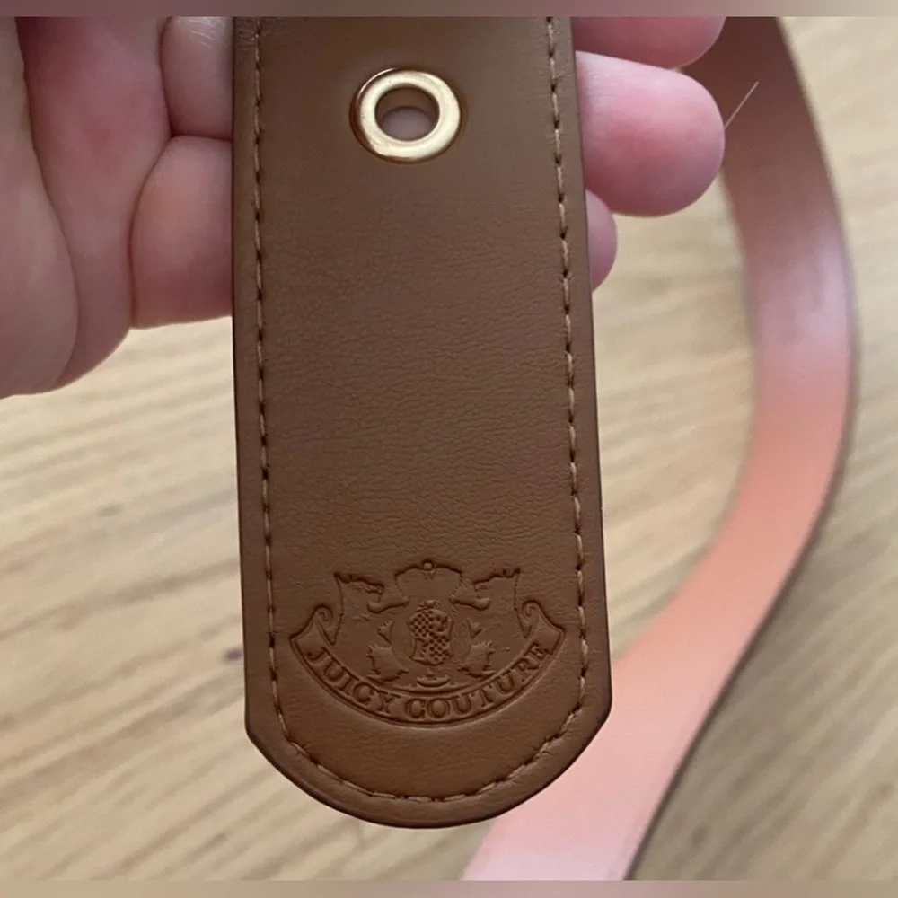 NWT🤩Juicy Couture Tan Sizes S-XL Belt for Women